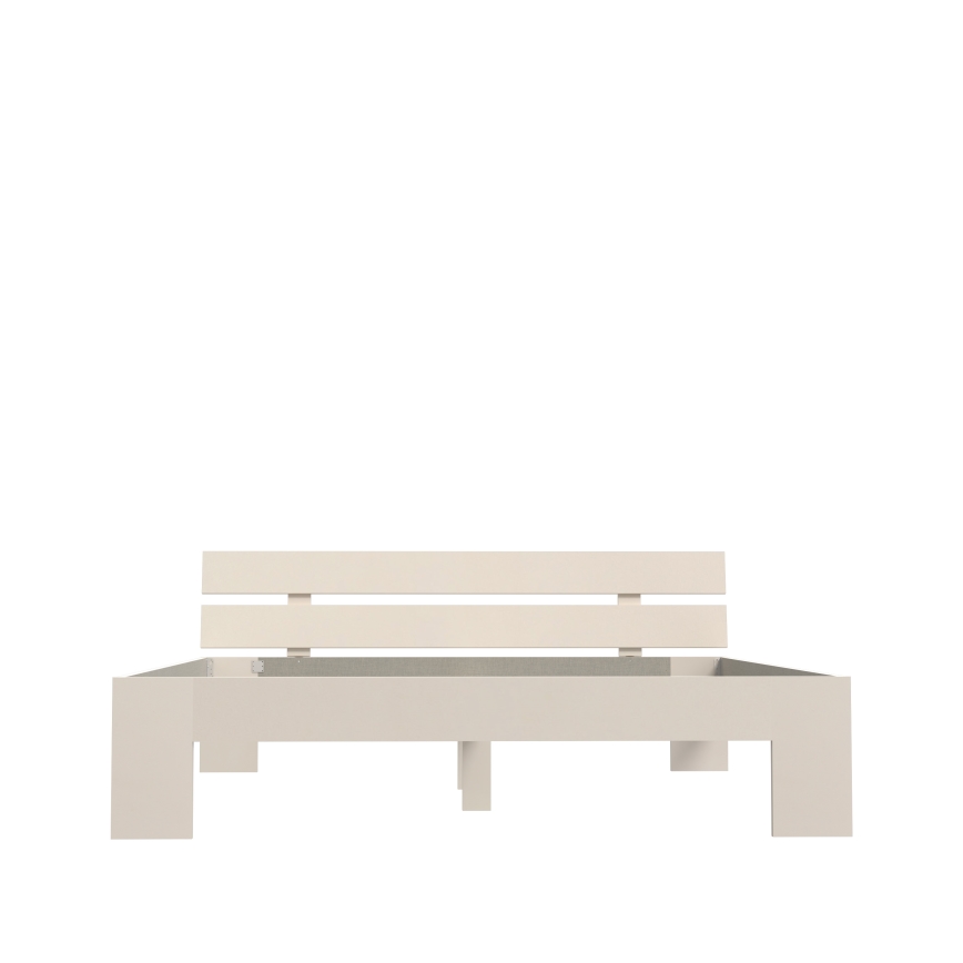 Dvojlůžková postel PIROA 180x200 cm béžová