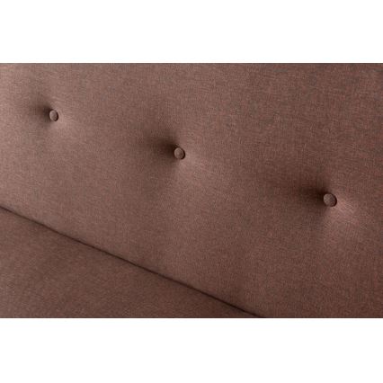 Dvoumístná pohovka LOKO hnědá