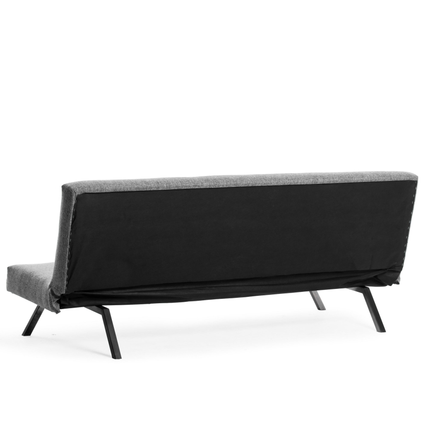 Dvoumístná pohovka LOKO světle šedá