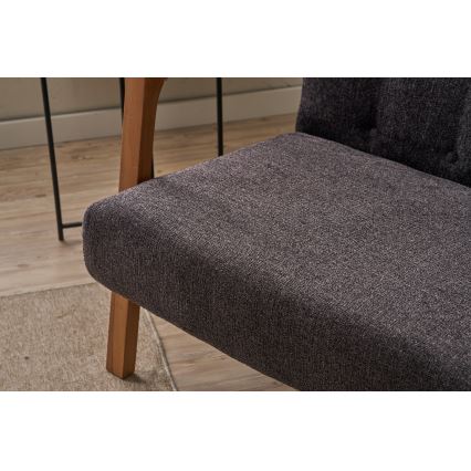 Dvoumístná pohovka TUMI antracit