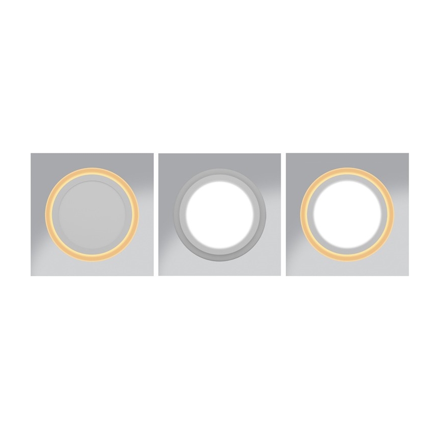 LED Podhledové svítidlo DUO LED/18W/230V + LED/6W