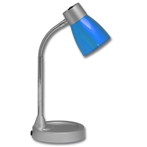 Ecolite L2705-MO - Stolní lampa TINA 1xE14/25W/230V modrá