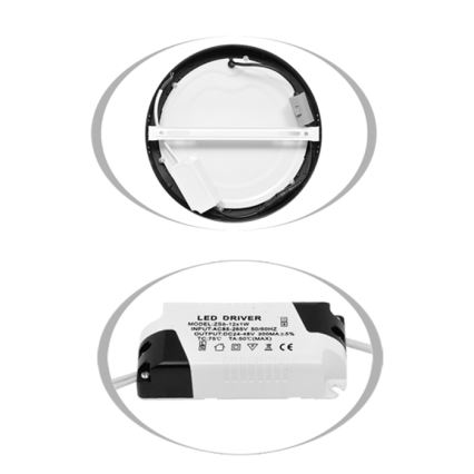 LED Stropní svítidlo LADA LED/12W/230V 3000/4000/6000K pr. 17 cm bílá