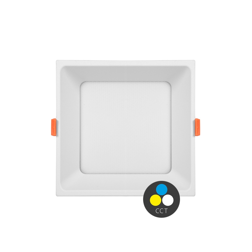 LED Podhledové svítidlo TONY LED/12W/230V 3000/4000/6500K 12x12 cm bílá