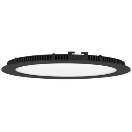 LED Koupelnové podhledové svítidlo LADA LED/18W/230V 3000/4000/6000K pr. 22 cm IP44 černá