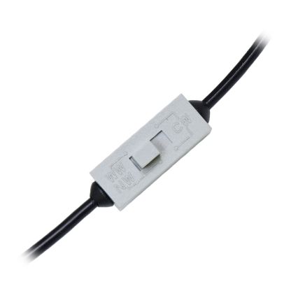 LED Koupelnové podhledové svítidlo LADA LED/18W/230V 3000/4000/6000K pr. 22 cm IP44 černá