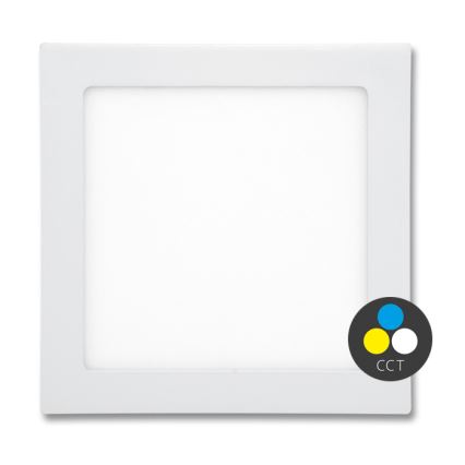 LED Koupelnové podhledové svítidlo RAFA LED/18W/230V 3000/4000/6000K 22x22 cm IP44 bílá
