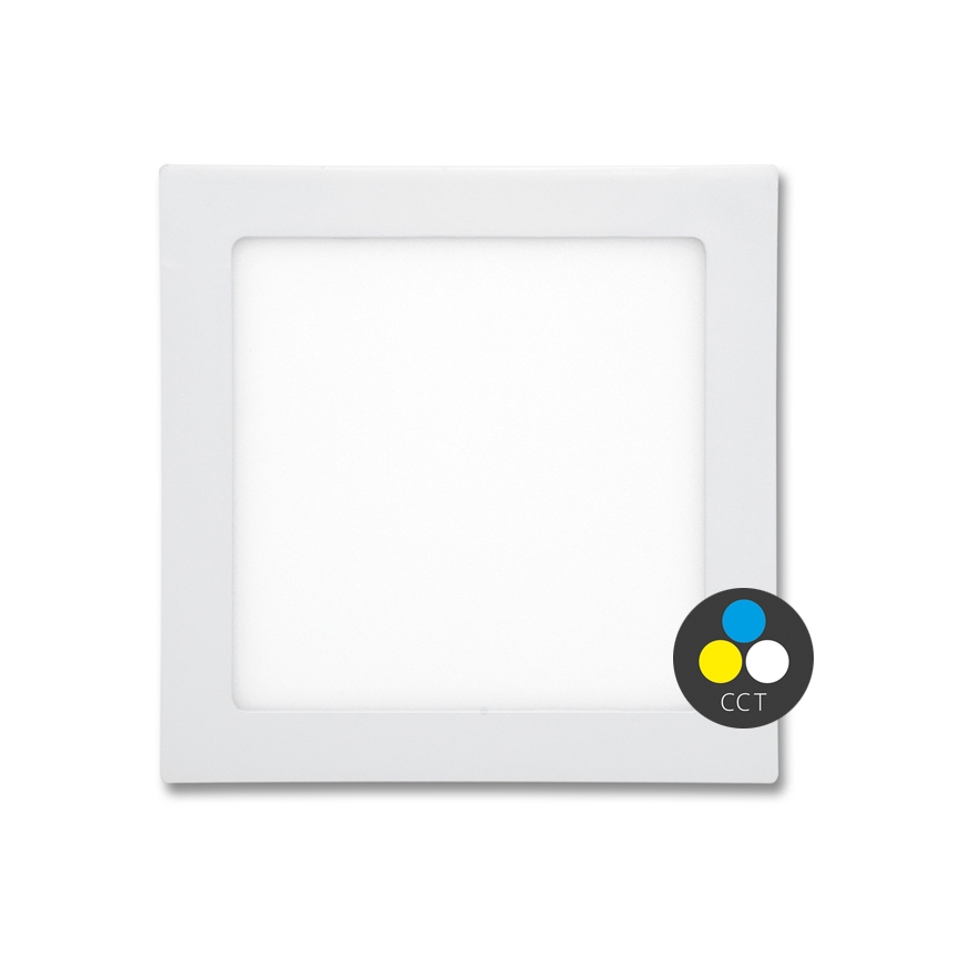 LED Koupelnové podhledové svítidlo RAFA LED/18W/230V 3000/4000/6000K 22x22 cm IP44 bílá