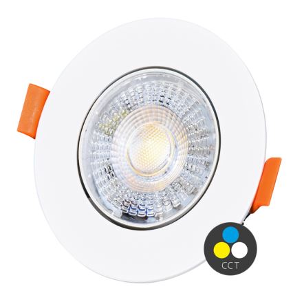 LED Stmívatelné podhledové svítidlo ZITA LED/3/5/7W/230V 3000/4000/6000K pr. 9 cm bílá