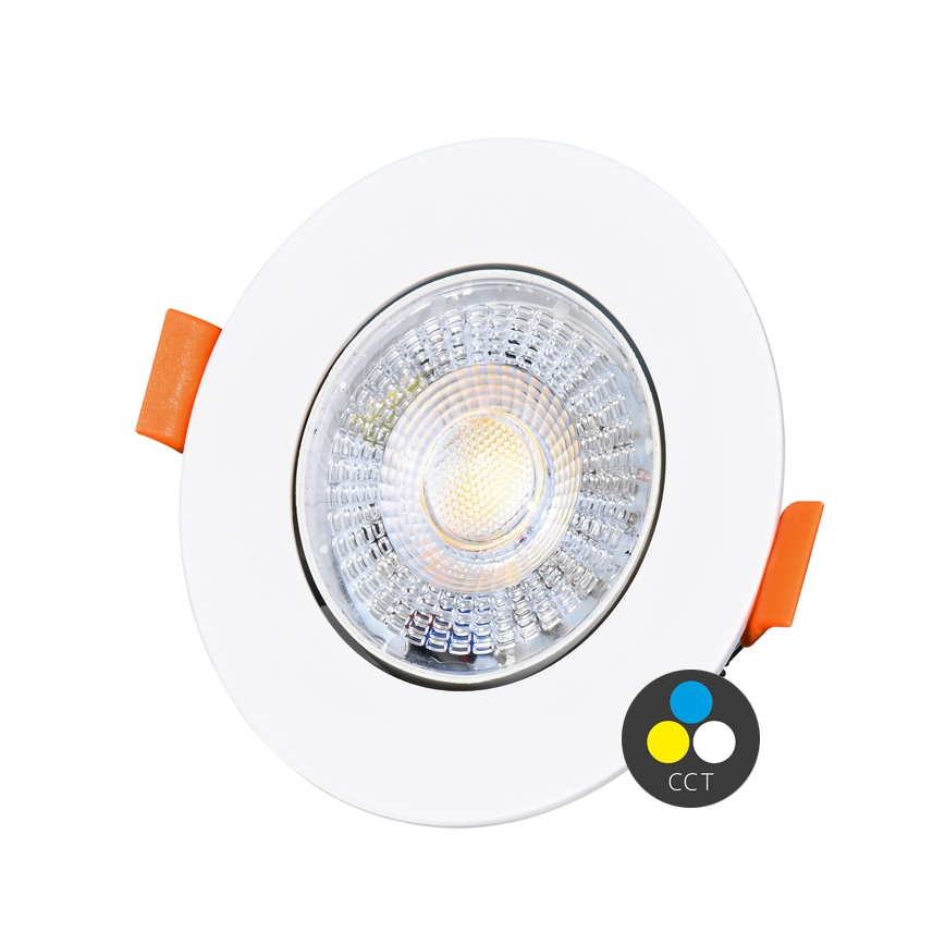 LED Stmívatelné podhledové svítidlo ZITA LED/3/5/7W/230V 3000/4000/6000K pr. 9 cm bílá