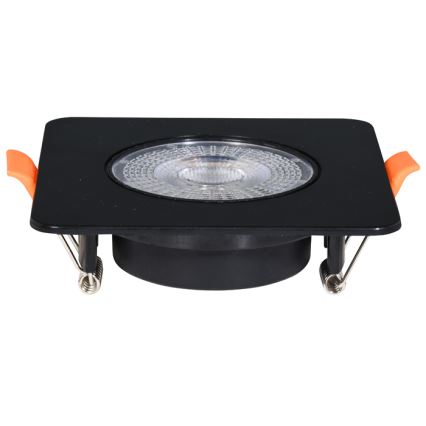 LED Stmívatelné podhledové svítidlo KENT LED/3/5/7W/230V3000/4000/6000K 9x9 cm černá