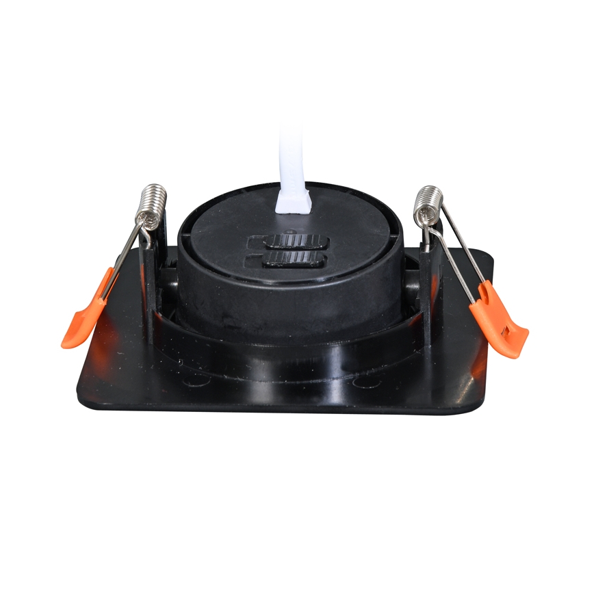 LED Stmívatelné podhledové svítidlo KENT LED/3/5/7W/230V3000/4000/6000K 9x9 cm černá