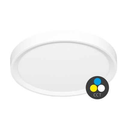 LED Stropní svítidlo SALY LED/40W/230V 3000/4000/6000K pr. 50 cm IP40 bílá