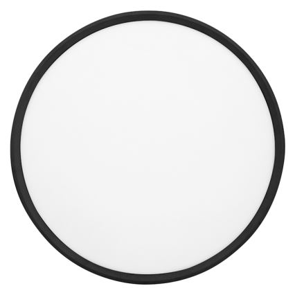 LED Stropní svítidlo SALY LED/50W/230V 3000/4000/6000K pr. 60 cm IP40 černá