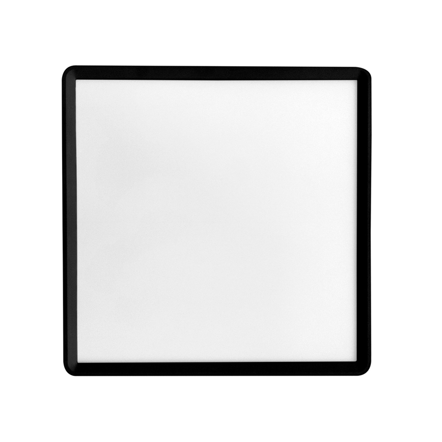 LED Stropní svítidlo TERY LED/24W/230V 3000/4000/6000K 30x30 cm IP40 černá