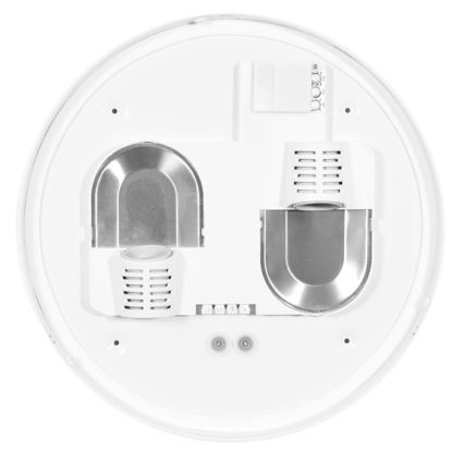 Venkovní stropní svítidlo se senzorem HECTOR 2xE27/60W/230V pr. 40 cm IP44 opál bílá