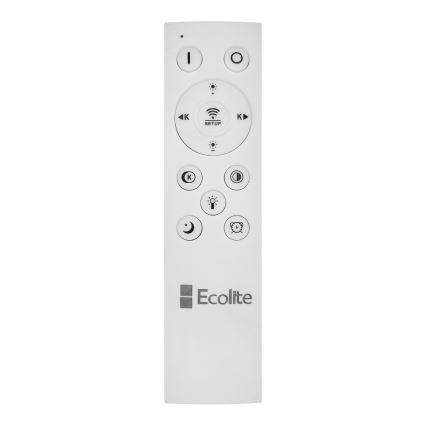 Ecolite WALP04-130W/LED - LED Stmívatelné stropní svítidlo ART LED/130W/230V + dálkové ovládání