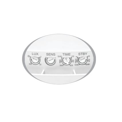 LED Venkovní stropní svítidlo se senzorem MOVA LED/16W/230V IP54