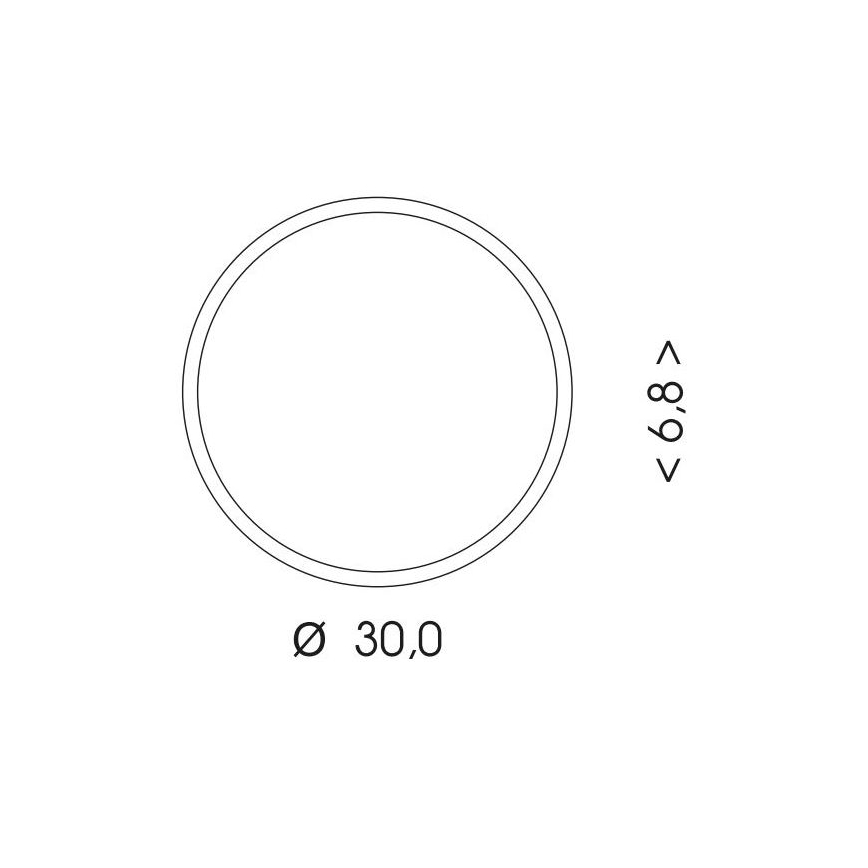 LED Venkovní stropní svítidlo MARTIN LED/15W/230V 3000/4000K pr. 30 cm IP65 bílá