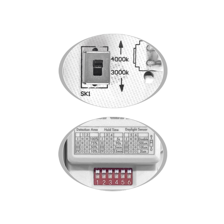 LED Venkovní stropní svítidlo se senzorem MARTIN LED/15W/230V 3000/4000K pr. 30 cm IP65 bílá