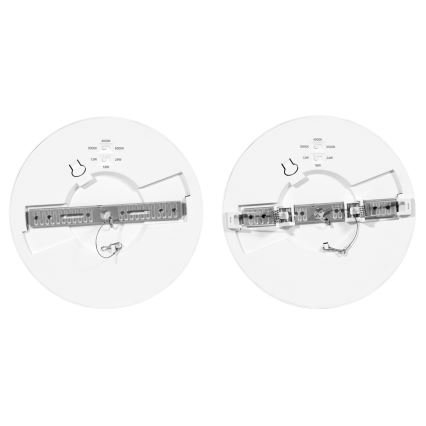 LED Stmívatelný panel LEXA LED/12/18/24W/230V 3000/4000/6000K pr. 30 cm bílá