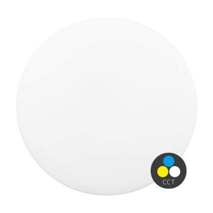 LED Koupelnové stropní svítidlo DISK LED/18W/230V 3000/4000/6500K pr. 28 cm IP44 bílá