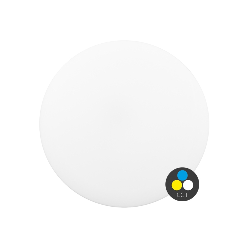 LED Koupelnové stropní svítidlo DISK LED/24W/230V 3000/4000/6500K pr. 38 cm IP44 bílá