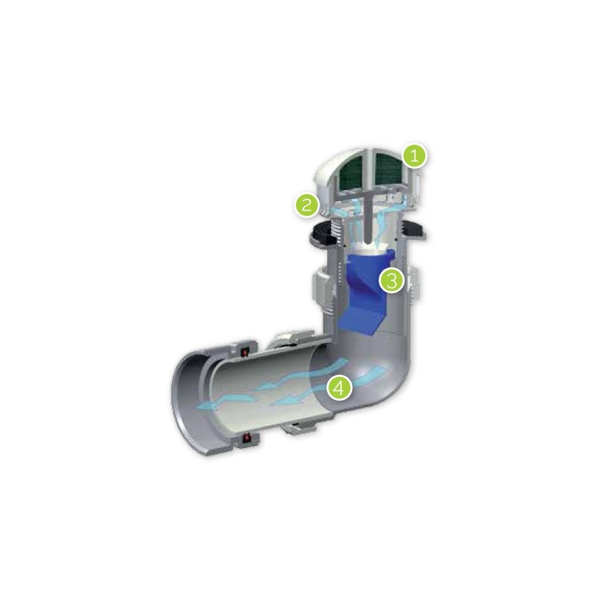 EcoStep 30032 - Náhradní ventil do bezvodého pisoáru P1