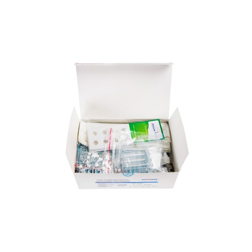 ECOTEST RAPID - Antigenní rychlo test na COVID-19, balení 20ks