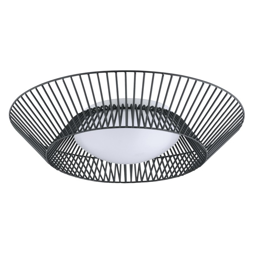 Eglo 200842 - LED Stropní svítidlo PIASTRE LED/8,2W/230V pr. 39 cm černá