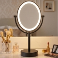 Eglo 201599 - Kosmetické zrcátko s LED podsvícením LED/4W/4xAA IP65 černá