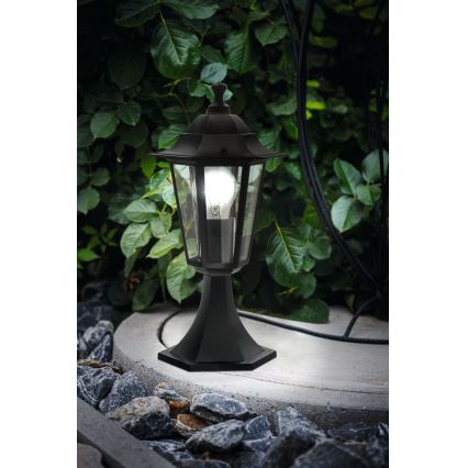 EGLO - Venkovní lampa LATERNA 4 1xE27/60W černá IP44