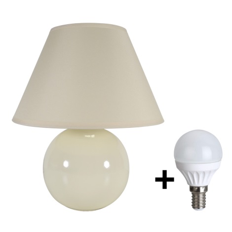 Eglo 23874 - LED Stolní lampa TINA 1xE14/5W/230V bílá