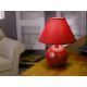 EGLO 23876 - Stolní lampa TINA 1xE14/40W červená