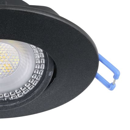 Eglo - SADA 7xLED Podhledové svítidlo LED/4,9W/230V 2700/4000/6500K pr. 9 cm černá