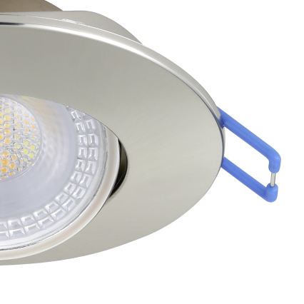 Eglo - SADA 3xLED Podhledové svítidlo LED/4,9W/230V 2700/4000/6500K pr. 9 cm matný chrom