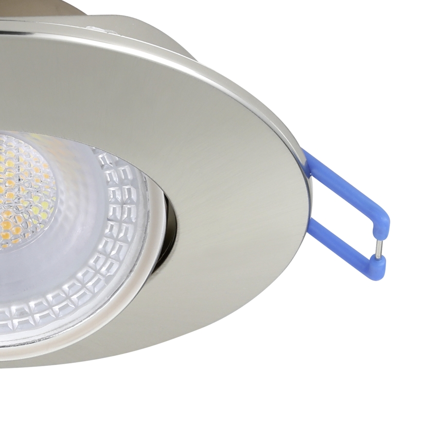 Eglo - SADA 5xLED Podhledové svítidlo LED/4,9W/230V 2700/4000/6500K pr. 9 cm matný chrom