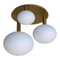 Eglo 300498 - Přisazený lustr ERCALTO 3xE27/25W/230V zlatá