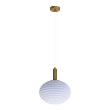 Eglo 300499 - Lustr na lanku ERCALTO 1xE27/25W/230V zlatá