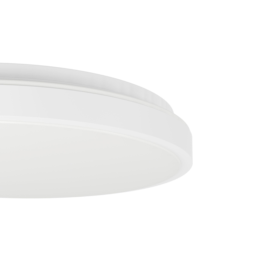 Eglo 300689 - LED RGBW Stmívatelné stropní svítidlo MONTARELLINO-Z LED/18,5W/230V 2700-6500K pr. 38,7 cm bílá + dálkové ovládání
