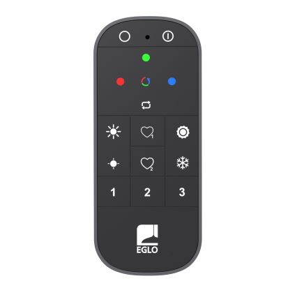 Eglo 300833 - LED RGBW Stmívatelné stropní svítidlo MALTIGNANO-Z LED/18,5W/230V 2700-6500K pr. 38 cm + dálkové ovládání