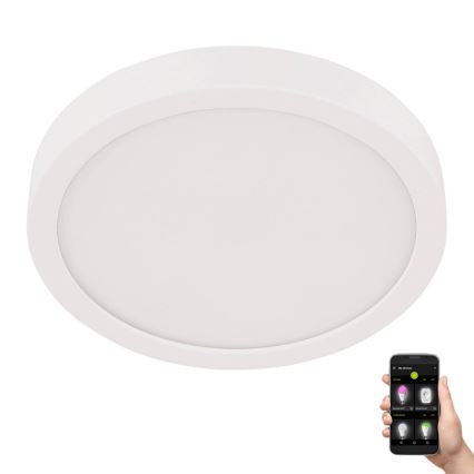 Eglo - LED Koupelnové stropní svítidlo LED/20,5W/230V IP44 bílá