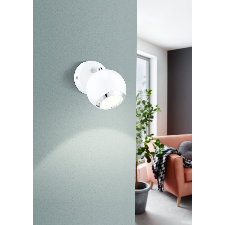 EGLO - LED Bodové svítidlo 1xGU10/3W LED