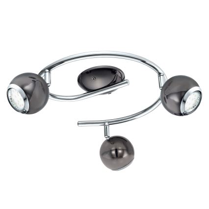 EGLO - LED Bodové svítidlo 3xGU10/3W LED