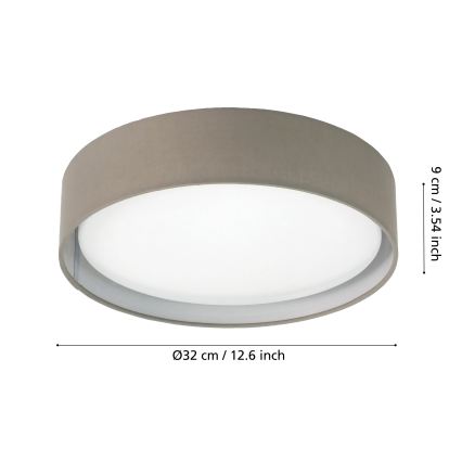 Eglo - LED stropní svítidlo LED/11W/230V