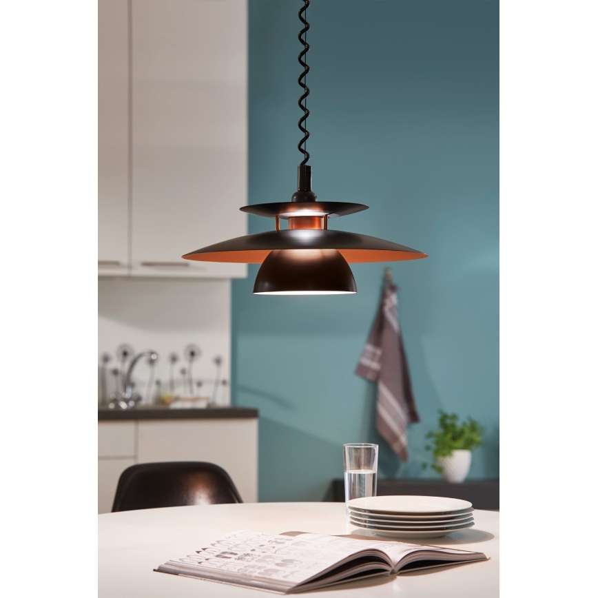 Eglo - Stahovací lustr 1xE27/60W/230V