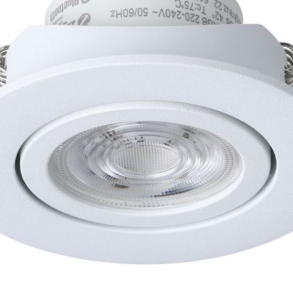 Eglo 31696 - LED RGBW Stmívatelné podhledové svítidlo SALICETO-Z LED/4,7W/230V 2700-6500K bílá