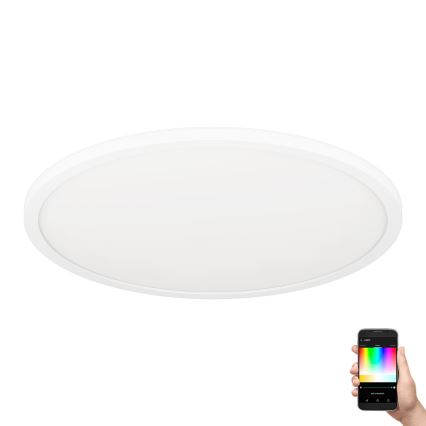 Eglo 31699 - LED RGBW Stmívatelné stropní svítidlo ROVITO-Z LED/16,5W/230V 2700-6500K bílá