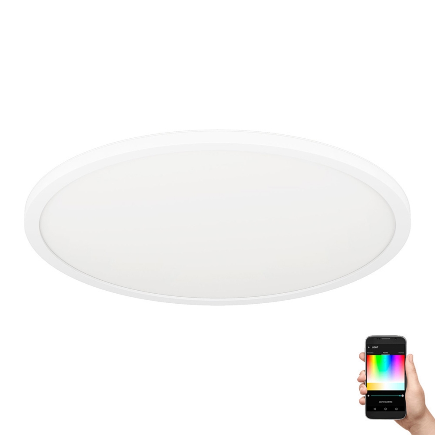 Eglo 31699 - LED RGBW Stmívatelné stropní svítidlo ROVITO-Z LED/16,5W/230V 2700-6500K bílá