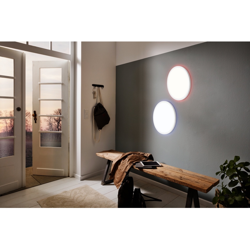 Eglo 31699 - LED RGBW Stmívatelné stropní svítidlo ROVITO-Z LED/16,5W/230V 2700-6500K bílá